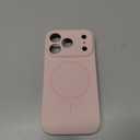 Miracase Magnetic for iPhone 17 Pro Case, Compatible with MagSafe, Integrated Silicone Camera Control Cover, 3.0mm Thicken Shockproof Drop Protection Phone Case for 17 Pro,Sand Pink
