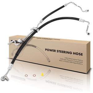 A-Premium Power Steering Pressure & Return Hose Line Assembly Compatible with Subaru Forester 2005-2008, Impreza 2005-2007, 2.5L, with Washer, Pump to Rack/Gear to Reservoir/Cooler