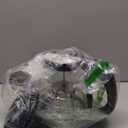 ShanSon Electric Kettle with Tea Infuser 1.7L Temperature Control Glass Electric Tea Kettle 1500W Fast Heating Water Boiler BPA Free Electric Teapot with 7 Presets Auto-Off & Boil-Dry Protection (Clear)