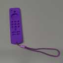 Silicone Cover Compatible with Fire TV Stick (3rd Gen) Remote Firestick Remote Cover for Firesticksticktv Silicone Protective Case Sleeve(Purple) (Purple)