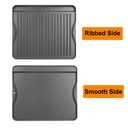 2-in-1 Reversible 16” x 24” Pre-Seasoned Cast Iron Cooking Griddle
