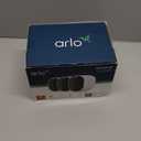 Arlo Pro 5S XL Spotlight Security Camera 2K HDR | Indoor/Outdoor | Band Wi-Fi Connects to Strongest Network | Longer Battery Life, 12X Zoom, Color Night Vision, 2-Way Audio - White, 3 Pack