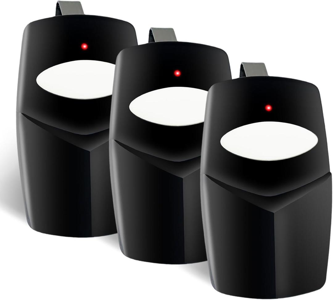 Upgraded for Linear DTC Delta 3 Remote, 310MHZ 8 Dip Switch Garage Door Opener Remote, Replace DTA DTD DT2D DT4A DNT00002A DNT00017A DNT00026, More Stable & Secure, Easy to Carry & Program, 3 Pack