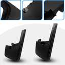 4PCS Mud Flaps Splash Guards Compatible with 2015-2020 Ford F-150 with Factory Fender Flares, Front and Rear, Black