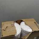 U-QE 100 Pieces White Plastic Plates - 6 Inch White Disposable Plates - Washable & Reusable - Premium Hard Dessert Plates - Party Supplies for Birthdays, Celebrations, Travel, Wedding,Party and Events