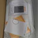 Inkless Hand and Footprint Kit, Boy, Girl, Newborn Keepsake - No Mess Ink Pad for Baby Handprint, Clean Touch Paw Print Kit for Dog Picture Frame,Personalized Baby Christmas Shower Gifts(Alpine White)