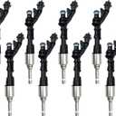 8PCS 0261500298 Fuel Injectors, Compatible with F-Type XF XFR XFR-S XJ XKR-S Land Rover Range Rover Sport 2010-2018, Automotive Replaces Part 0261500159, LR069897, LR011964