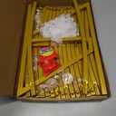 Wokceer Round Backdrop Stand 7.2FT Circle Balloon Arch Frame Circle Backdrop Stand Gold Round Arch for Wedding Birthday Party Bridal Shower Anniversary Event Ceremony Decoration