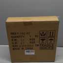 Round Side Table, Small Drink Table for Small Spaces, Modern Accent Nightstand with Solid Wood Leg for Living Room, Bedroom, Corners, and Office (Rustic Brown)