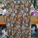 NASHALYLY Women's Chiffon Elastic High Waist Pleated A-Line Flared Maxi Skirts, Large