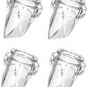 4PCS Duckbill Valves Wearable Breast Pump Replacement Parts Compatible with Mommed S21 S33 S18, Lansinoh Discreet Duo Mammanuwa Nuliie S32 Series Breast Pump