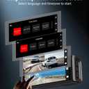 REDTIGER 4K STARVIS 2 Dash Cam Front and Rear, 5GHz WiFi 20MB/s Download, 128GB Card Included, Voice Control, Dash Camera for Cars with 3.18" Touch Screen, GPS, Loop Recording, Parking Mode(F7N Touch)