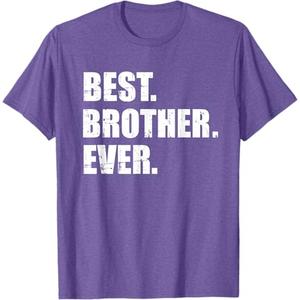 Best Brother Ever T-Shirt, Men Size Small