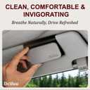 Car Air Freshener - Stone Air Freshener - Car Odor Eliminator - Long Lasting Scent - Car Scent - VISOR CLIP INCLUDED (Honey Peach)