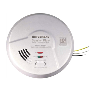 Sensing Plus Multi Criteria Hardwired Smoke & Fire Alarm with 10 Year Battery Backup