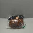 Huwena 3 Pcs Brown Halloween Pillow Decor Happy Halloween Pumpkin Ghost Bat Shaped Throw Pillow Crystal Velvet Wool Decorative Cushion Pillowcase for Couch Sofa Bed Decoration