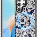 Toycamp for Samsung Galaxy S25 Ultra Case - Compatible with MagSafe Women Girls Cute Phone Cover Magnetic with Shockproof Protective Girly Pretty Aesthetic Designer for Samsung S25 Ultra Case, Bats