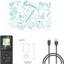 AGPTEK A02PL 64GB MP3 Player, 70 Hours Playback Lossless Sound Music Player, Supports up to 128GB(Black)