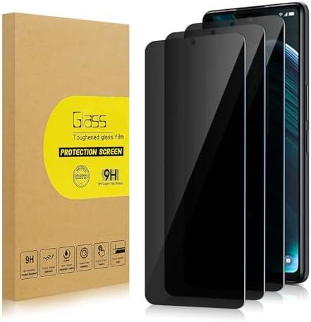 Lokyoo 2 Pack Privacy Screen Protector for TCL Stylus 5G [Anti-Spy Tempered Glass], Ultra HD, Anti-Scratch, Bubble-Free, Easy Install 9H Protective Glass for TCL Stylus 5G