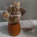 Spardar Wooden Spoons for Cooking, 12 Pcs Teak Wooden Utensil Set with 9 Pcs Spoons, Spoon Rest, 4.2" Utensil Holder, and Potholder for Kitchen Decor & Housewarming Gift