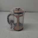 BAYKA 34oz 1 Liter French Press Coffee Maker, Mother's Day Gifts for Mom, Coffee Lover Gift, Heat Resistant Thickened Borosilicate Glass Stainless Steel Brewer, Cold Brew Cafeteria Teapot for Kitchen, Copper