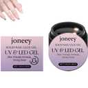Press on Nails,Solid Nail Glue Gel,10g False Nails Gel Glue,Long-Lasting Strong Adhesion, Need UV Light Cured