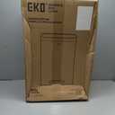 EKO Madison Brushed Stainless Steel 13.2 Gal/50L Kitchen Step Trash Can or Recycling Bin, Removable Inner Liner, Soft Close Lid, Fingerprint Resistant Finish