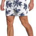 Deyeek Men's 5.5" Cotton Pajama Shorts Lounge Sleepwear with Pockets (M)
