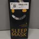 MABAO 2 Packs Sleep Mask for Side Sleeper, Eye Mask for Sleeping Women Men, 3D Contoured Cup No Eye Pressure 100% Light Blocking Sleeping Mask with Adjustable Strap Night Blindfold, Nap, Black & Pink