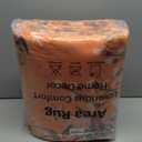 Butterfly Rug for Living Room, 6x9 Modern Indoor Floor Rugs for Bedroom Dining Room Home Decor, Non Slip Stain Resistant Low Pile Large Throw Rugs with Rubber Backing Washable, Orange