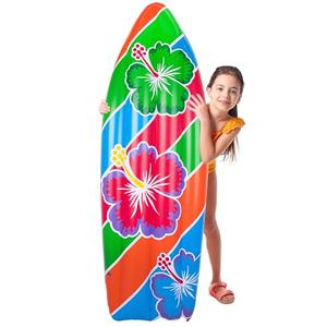 ArtCreativity 5 ft Inflatable Surfboard, Surfboard Decoration for Beach, Tropical and Luau Party Decorations, Inflatable Pool Toy for Kids and Adults, Beach Party Inflate, 60x 20, Large