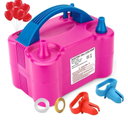 Portable Electric Balloon Pump/Electric Balloon inflator Decoration, 110V. fLatest Version 300W Upgrade for Party, Gift, Wedding Celebration, Holiday Party Decoration.