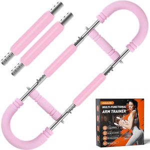 Beginner & Advanced Twister Arm Trainer for Women (20-60LB) with 4 Springs, Adjustable Chest & Arm Workout Equipment, Portable Upper Body Strength Trainer, Arm Exerciser, Valentine's Day Gift for Her