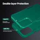 for Samsung Galaxy A16 5G Case Dual Layer Protective A16 5G Phone Case Heavy Duty Protection [Anti-Scratch] [Anti-Fingerprint] Non-Slip Shockproof Case for Samsung Galaxy A16 5G Case Dark Green