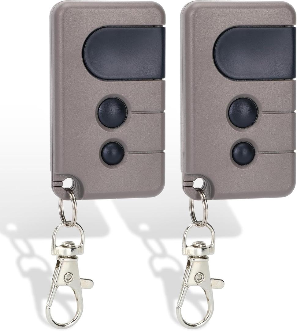 2 for Sears Craftsman Garage Door Remote 53680 139.53680 53681 139.53681 HBW1255 971LM 973LM,Key Chain Garage Door Opener Remote Work with RED/Orange Learn Button ONLY(1997-2005)