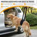 Dog Lift Harness for Rear Legs, Adjustable Dog Support Sling with Soft Padding, Hind Leg & Hip Support for Walking, Stairs & Recovery, Mobility Aid for Senior Dogs (S)