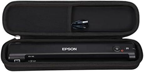 Aproca Hard Storage Travel Case,for Epson Workforce ES-50 / ES-55R / ES-60W / ES-65WR / DS-30 / DS-70 / DS-80W Document Scanner