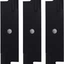 482877 Mulching Blades for Bad Boy Gravely Scag Hustler Snapper 48 inch Deck 795757 Fastrak Raptor SD 481706 482461 1-7043 038-5000-00 038-5350-0050 481706 Toothed Blades 3 Pack