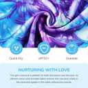 LQSZ Girls Rash Guard Sets Long Sleeves Swimsuit 3 Pieces Tankini Bathing Suit Swimwear for Girls 4-5T Years (Blue)