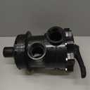 Hayward SP071620T Pro Series Control Valve Vari-Flo 2-Inch with Clamp Black