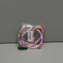 Aolcev 4 in 1 USB C Cable Multi Beaded for iPhone Charger Cord for iPhone 17 16 15 Pro Max 3.3FT Fast Charging Cable 66W USB A Type C iOS Cable for iPhone 14 13 Pro Max Galaxy S26 Colorful Stars