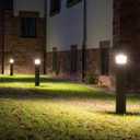 LED Bollard Landscape Light 6.3" Diameter, 20W, 39" Height, 3CCT 3000K/4000K/5000K, 120-277V Outdoor Pathway & Garden Light, IP65 Waterproof, for Driveways & Commercial Landscape, Size 39", Diameter 6.3"