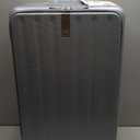 Hanke 26 Inch Expandable Luggage Top Opening Checked Bag Luggage Hard Shell Suitcases with Wheels Lightweight Travel Luggage Heavy Duty Luggage Suitcase with Lock for Woman Men-Grey