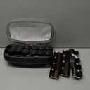 Conair Hot Rollers for Long, Medium & Short Hair, 12 Jumbo 1 " Heated Hair Rollers with Clips, Hot Curlers for Women, Volume & Curls, Black