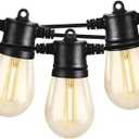 16 LED Bulbs 2 Color in 1 Solar String Light