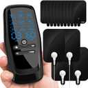 Dual Channel TENS Unit for Pain Relief Rechargeable Electronic Pluse Muscle Stimulator Massager Low-Frequency Multi-Function Physiotherapy Instrument with 10pcs Electrode Pads
