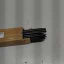 Rebar Stakes 16 Inch 20 Pack Heavy Duty Ground Anchors with Chisel Point End Long Straight Steel Tent Stakes 3/8" Thickness Metal Spikes Black Coated for Concrete Timber Camping Garden Plant