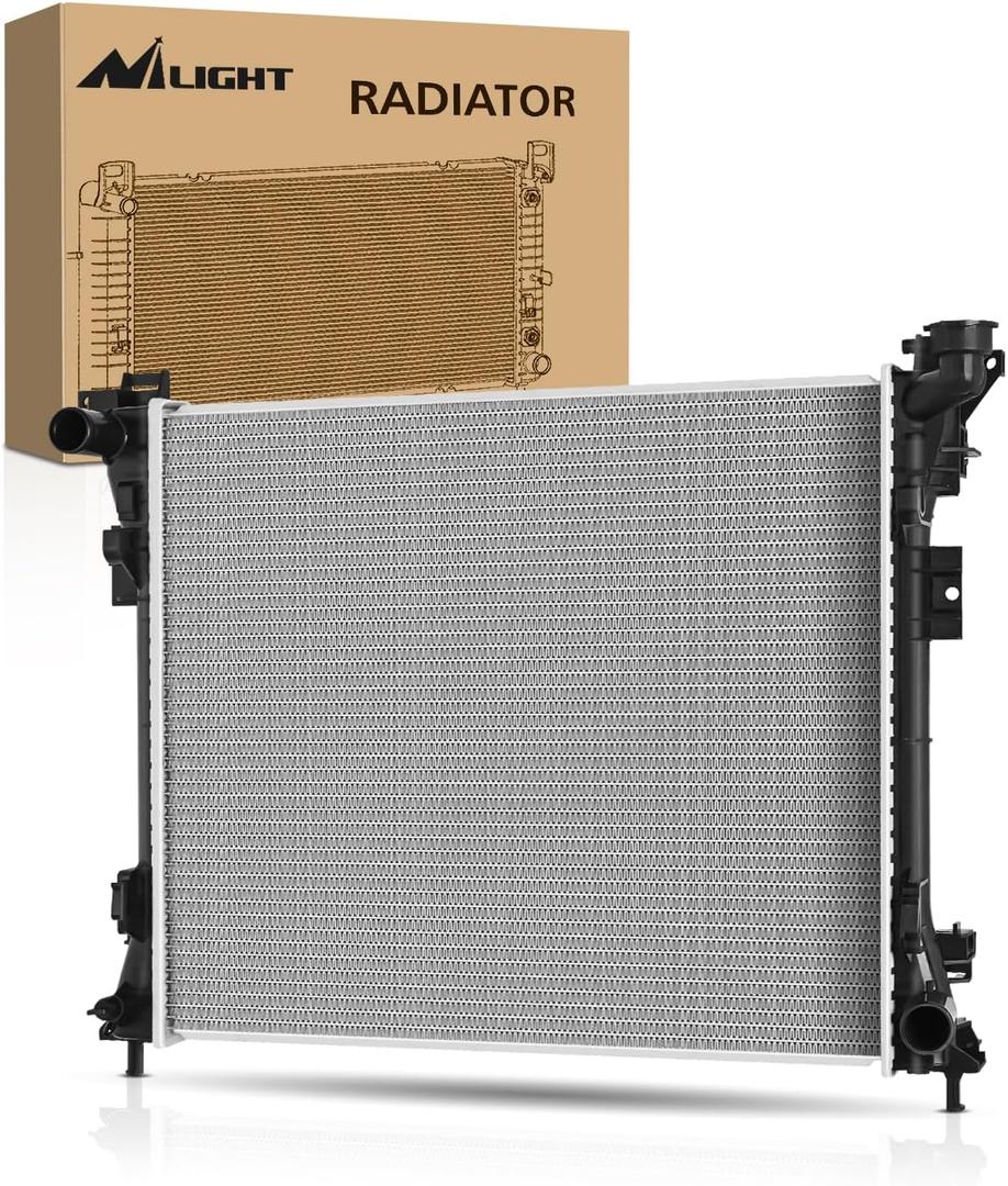 Nilight Radiator for Dodge Grand Caravan 2008-2013 2014 2015 2016 2017 2018 2019 2020,Chrysler Town & Country 2008-2016,VW Routan 2009-2014,Ram 2012-2015 C/V 3.3L 3.6L 3.8L 4.0L V6 FWD.