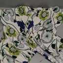 Armless Accent Slipper Chair Cover Slipcover,Stretch Spandex Removable Fabric Non-Slip Silp Cover for Accent Chair Without arms Furniture Protector for Living Dining Room, White/Bottle Green