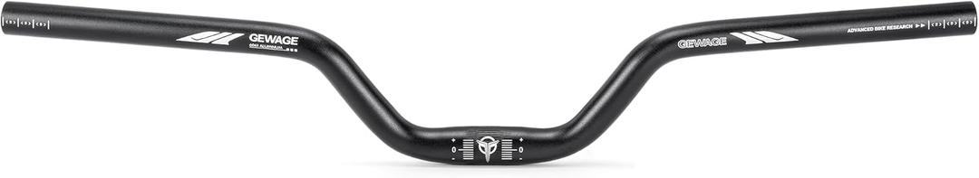 25.4 Bike Handlebar - 70mm Riser Handlebar - 620mm Aluminum Alloy Mountain Bike Bicycle Handlebars (25.4-70mm Rise)